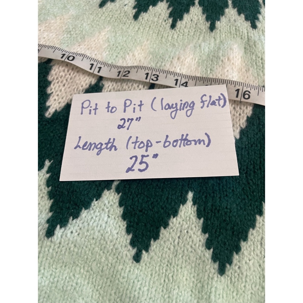 Nordstrom BP Green Placid Fairisle Sweater NWT SZ 2X - Picture 7 of 11